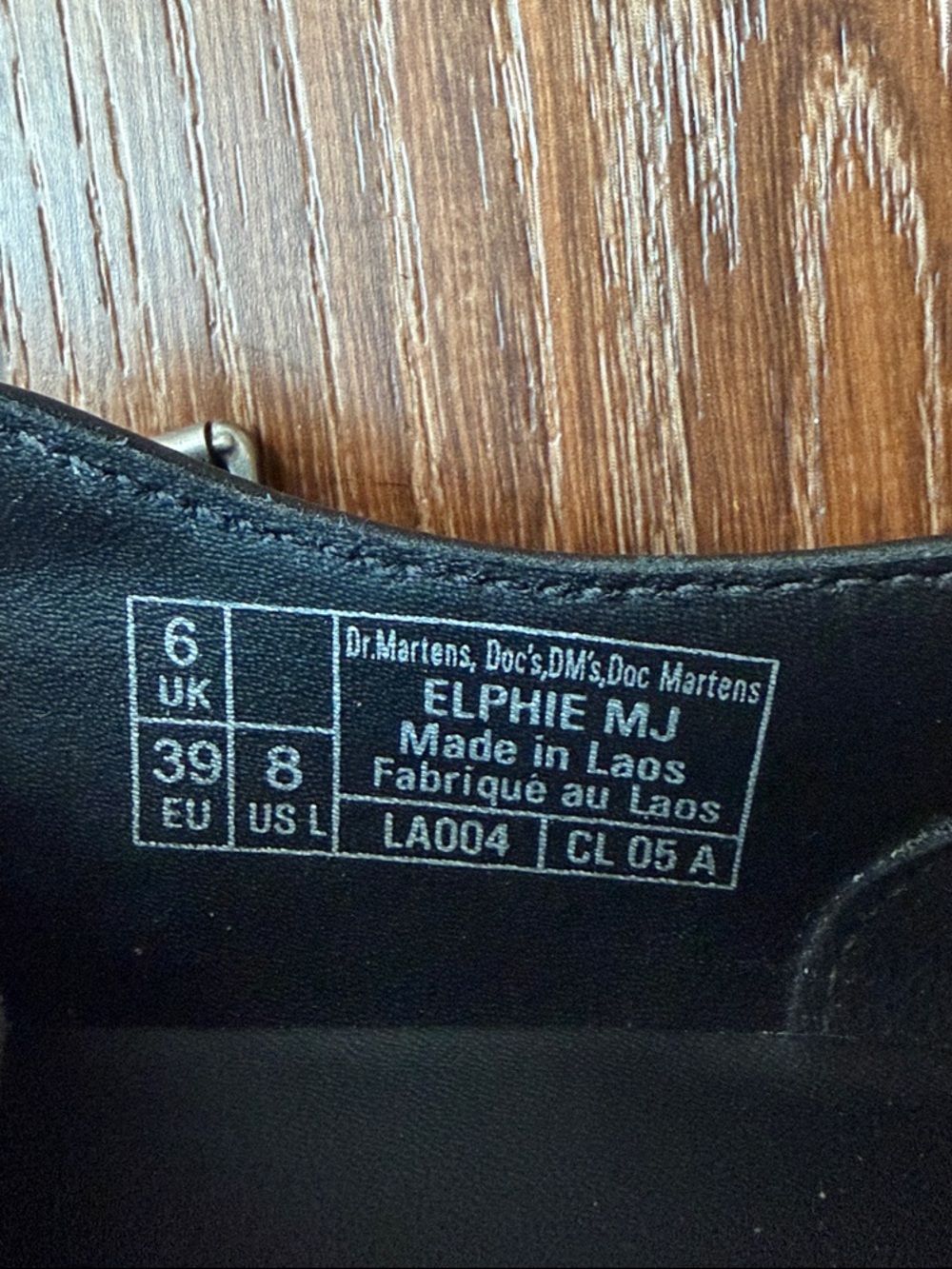 Dr. Martens Elphie Black Mary Jane Shoes 🖤 - Picture 3 of 5